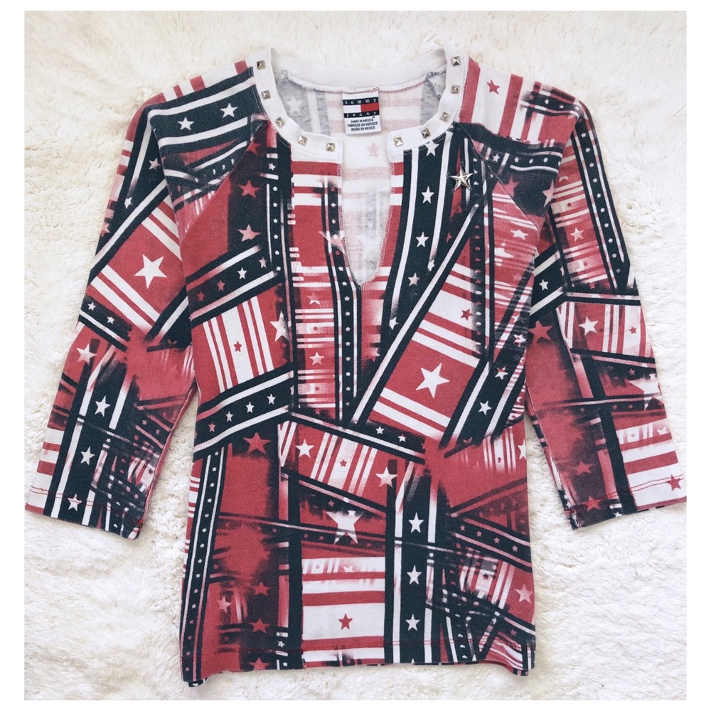Tommy Hilfiger ♥️ Split Neck Shirt